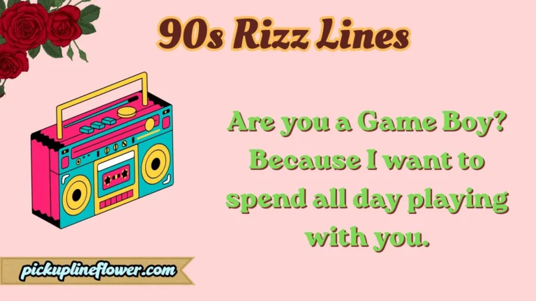 388+ 90s Rizz Lines That Feel Nostalgic and Surprisingly Smooth