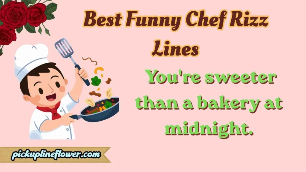 Best Funny Chef Rizz Lines