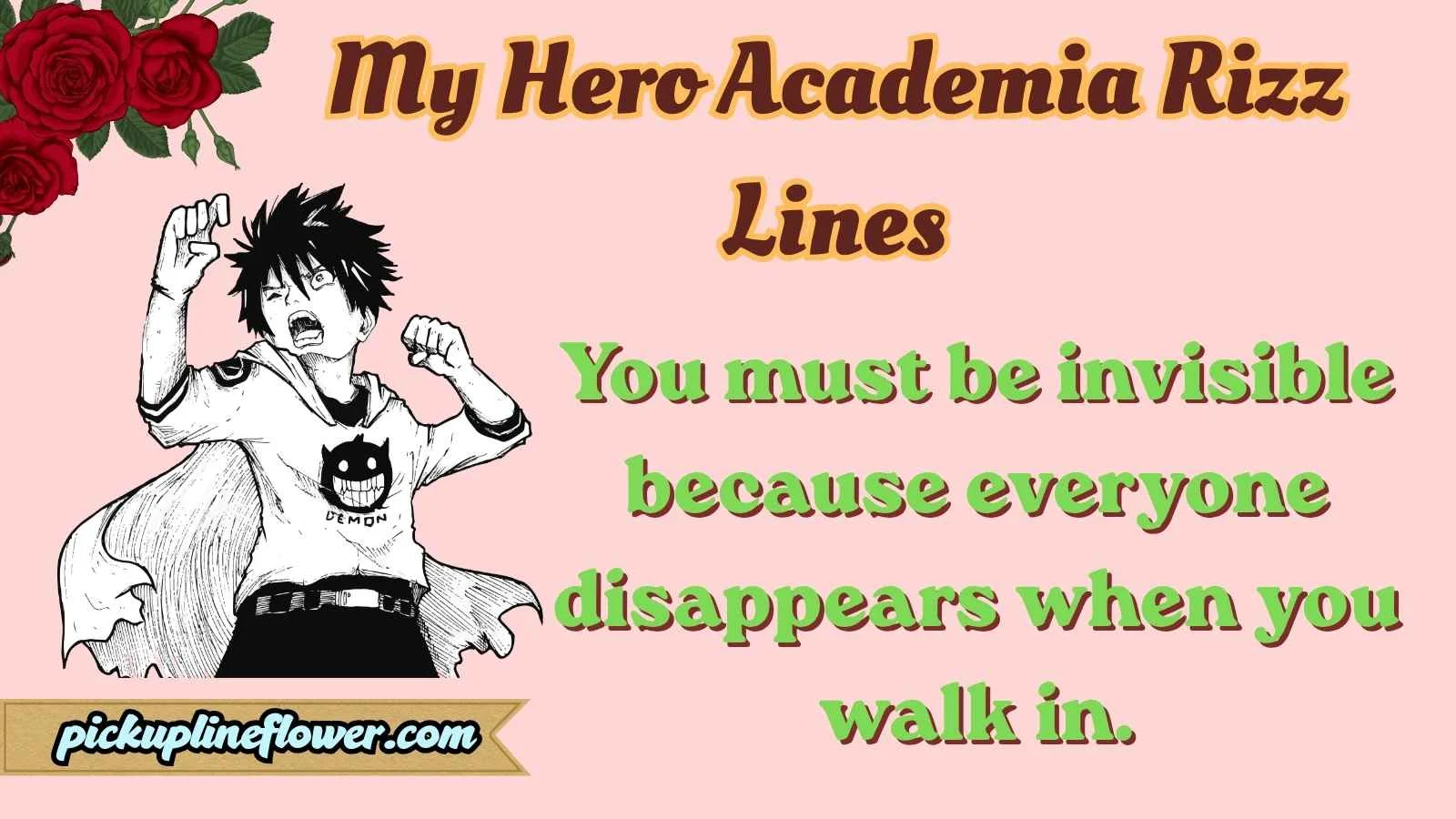 My Hero Academia Rizz Lines
